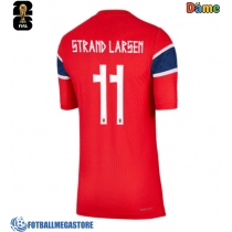 Fotballdrakt Dame Norge Jorgen Strand Larsen #11 Hjemmedrakt VM 2026 Kortermet